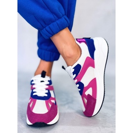 BM Sneakers da donna Albie Fucsia rosa 1