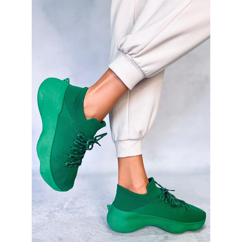 PA1 Sneakers calzino Callens Verde 2