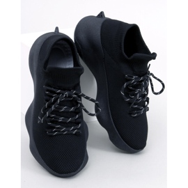 Sneaker a calzino Callens Nero 2