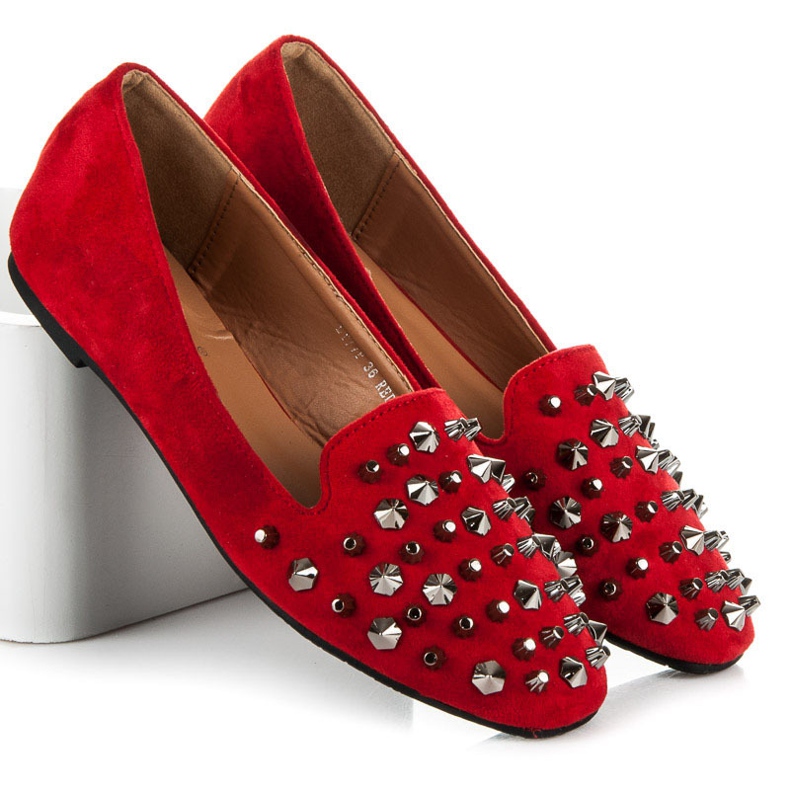 Seastar Signori con borchie rosso 1