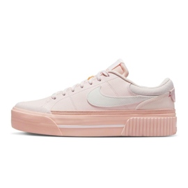 Scarpe Nike Court Legacy Lift W DM7590 600 rosa 1