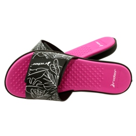 Ciabatte da piscina Rider 83331 AD447 bianca nero rosa 5