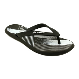Ciabatte da uomo Rider 83419 AH973 Nero/Bianco 1