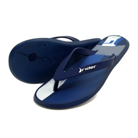 Infradito da uomo Rider 83419 AH972 Blu/Bianco 4