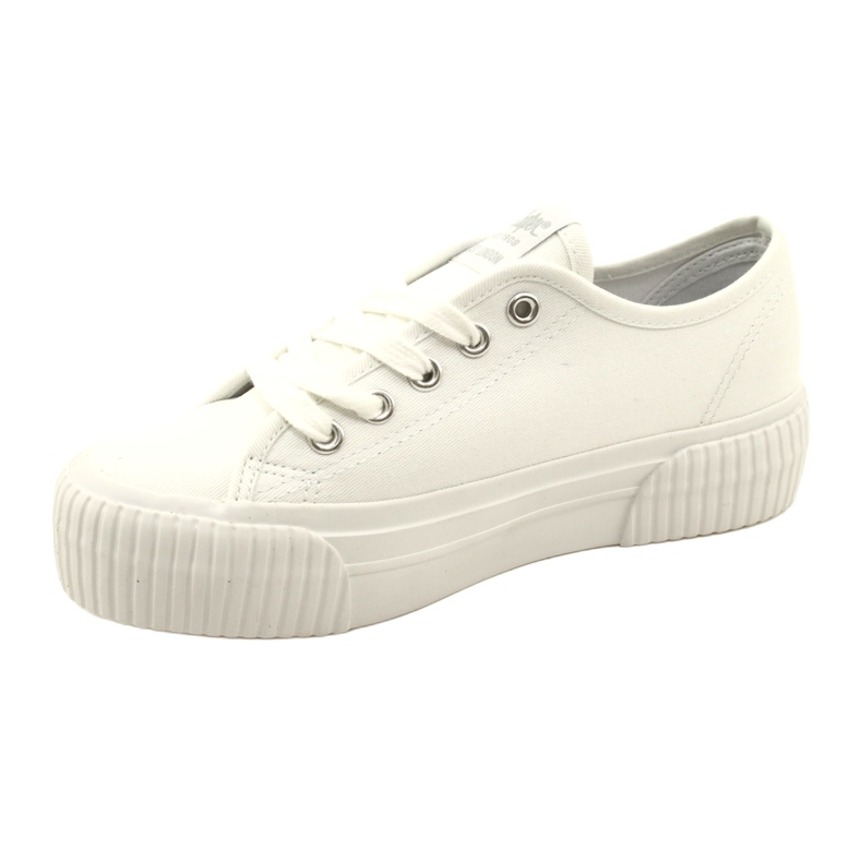 Lee Cooper LCW-23-31-1780L Scarpe da ginnastica con fondo spesso, bianche bianca 2