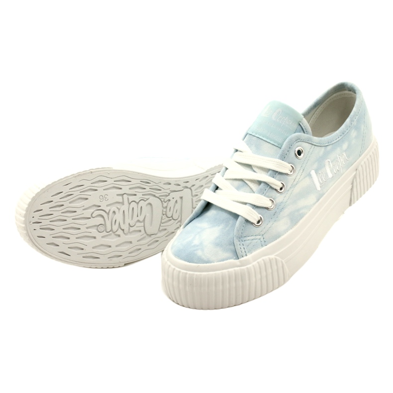 Sneakers Su un fondo spesso Lee Cooper LCW-23-31-1782L Blu 4