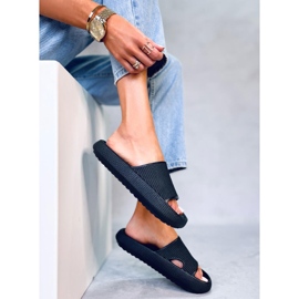 BM Pantofole con cuscino Yang Black nero 1