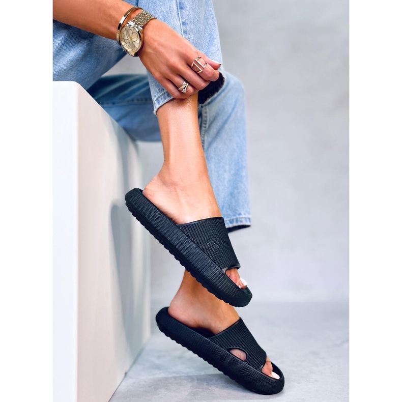 BM Pantofole con cuscino Yang Black nero 1