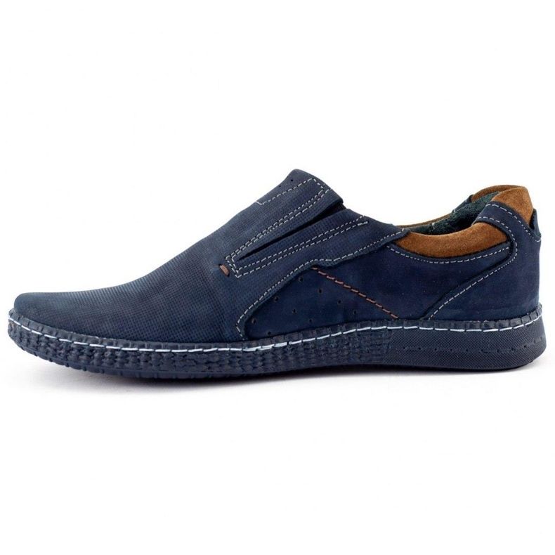 KOMODO Mocassini da uomo 862L blu navy 1