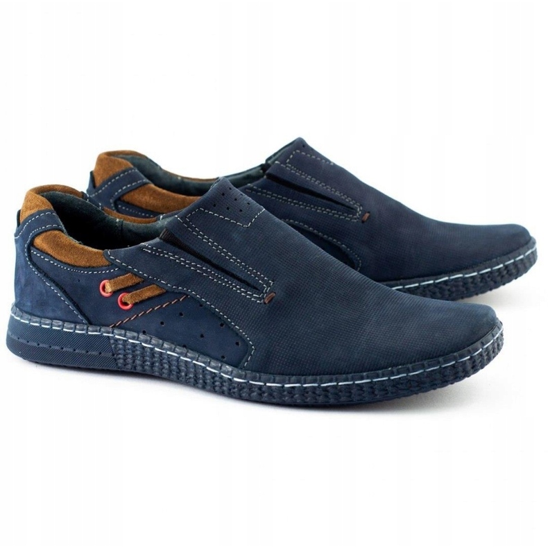 KOMODO Mocassini da uomo 862L blu navy 2