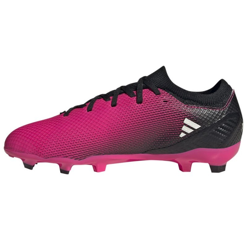 Scarpe da calcio Adidas X Speedportal.3 Fg Jr GZ5071 rosa rose e viola 1