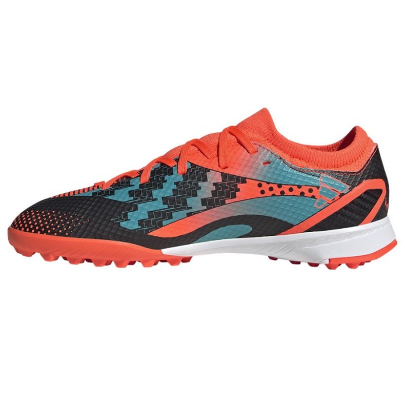 Scarpe da calcio Adidas X Speedportal Messi.3 Tf Jr GZ5141 arancia arance e rossi 1