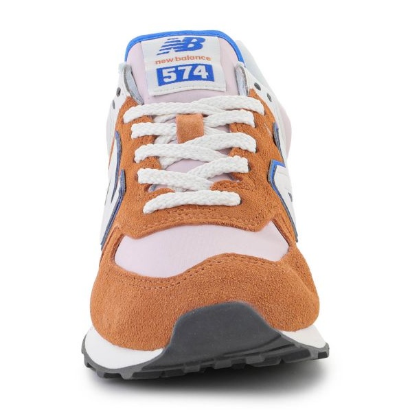 Scarpe New Balance WL574QB arancia 1
