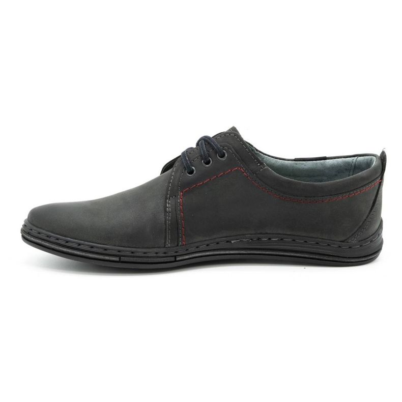 Polbut Scarpe in pelle per uomo 343 grigio 1