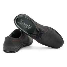 Polbut Scarpe in pelle per uomo 343 grigio 3