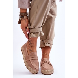 FI1 Espadrillas Scamosciate Donna Beige Keyla 1