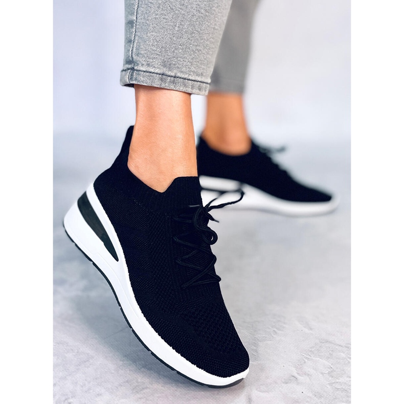 PA1 Scarpe da ginnastica con zeppa nascosta Croft Black nero 2