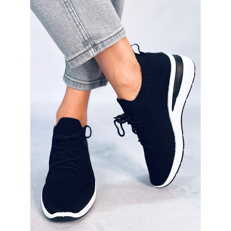 PA1 Scarpe da ginnastica con zeppa nascosta Croft Black nero 1
