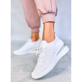 PA1 Scarpe da ginnastica con zeppa nascosta Croft White bianco 1
