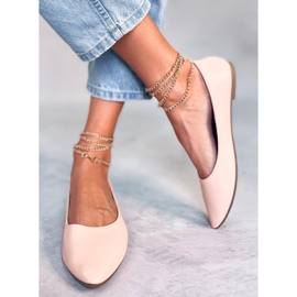 PA1 Junri Ballerine con catena Nude rosa 1