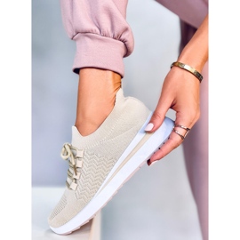 PA1 Barthel Scarpa sportiva a calzino beige 2