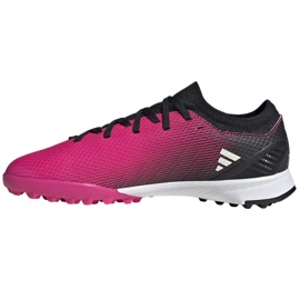Scarpe da calcio Adidas X Speedportal.3 Tf Jr GZ2465 rosa rose e viola 1