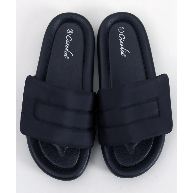 PA1 Pantofole Cueto in nylon nero 2