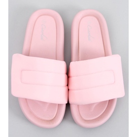 PA1 Cueto Pantofole in nylon rosa 1