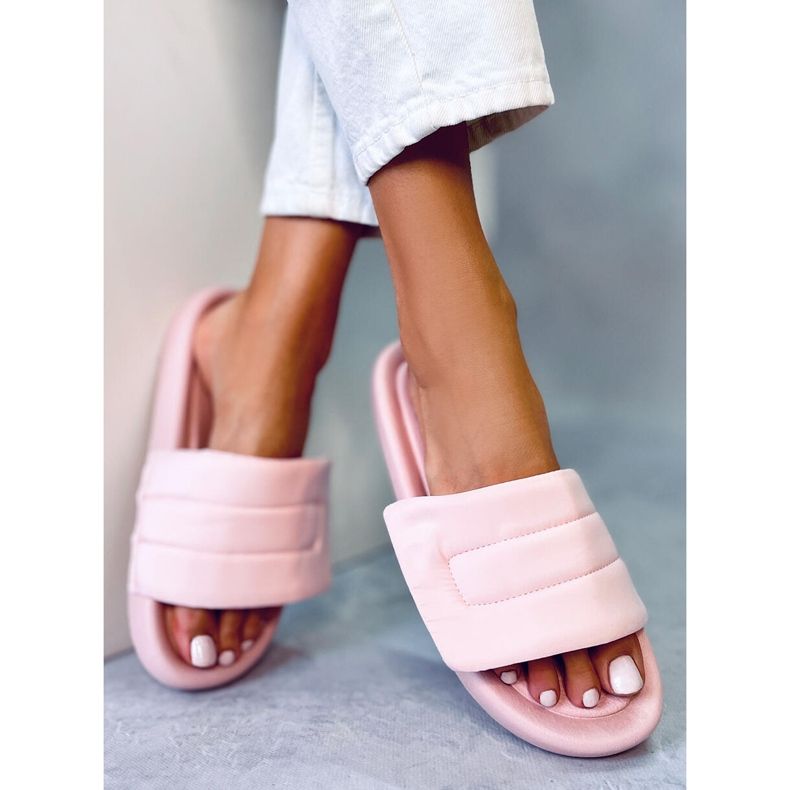 PA1 Cueto Pantofole in nylon rosa 2