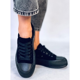 Scarpe da ginnastica di Takao Allblack nero 1