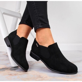 Stivaletti donna primaverili Chelsea boots neri Jezzi nero 1