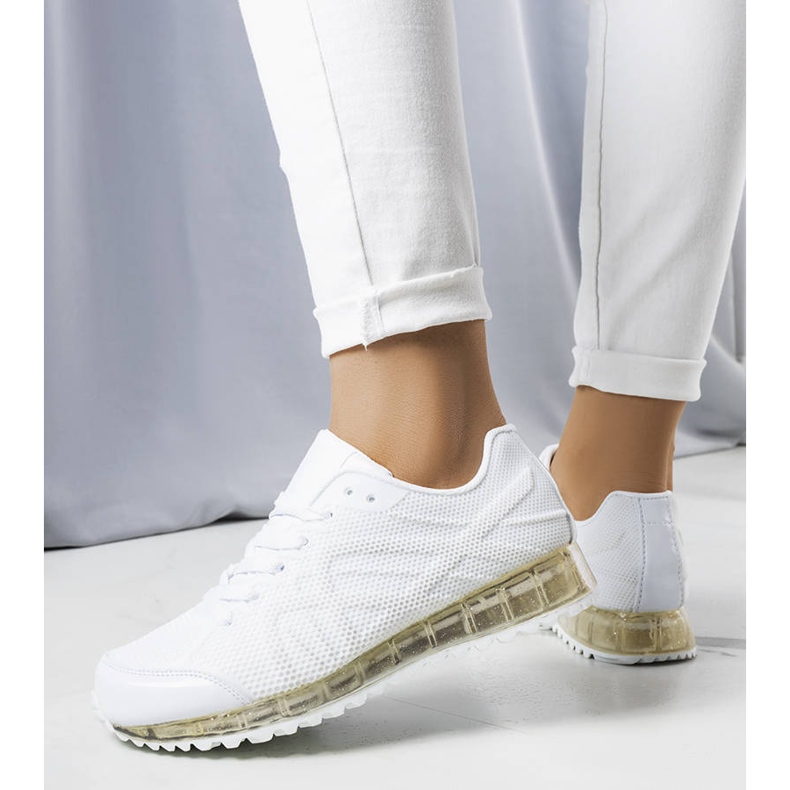 PA1 Sneakers bianche con suola Durandana alla moda bianca 1