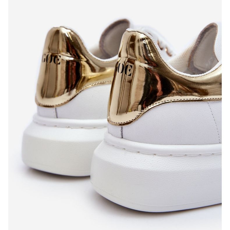 Scarpe Sportive da Donna GOE LL2N4011 Bianche-Oro bianco 1
