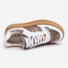 Scarpe Sportive Comode da Donna GOE LL2N4052 Bianche-Beige bianco 1