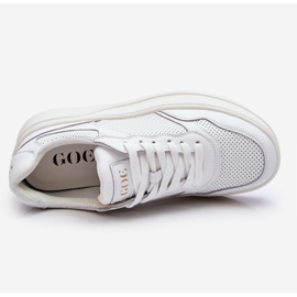 Scarpe Sportive Comode da Donna GOE LL2N4054 Bianche-Beige bianco 1