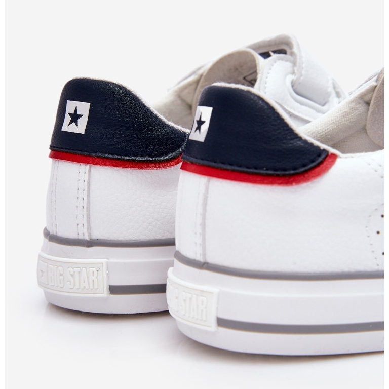 Sneakers Velcro Donna Big Star LL274A207 Bianche bianca 2