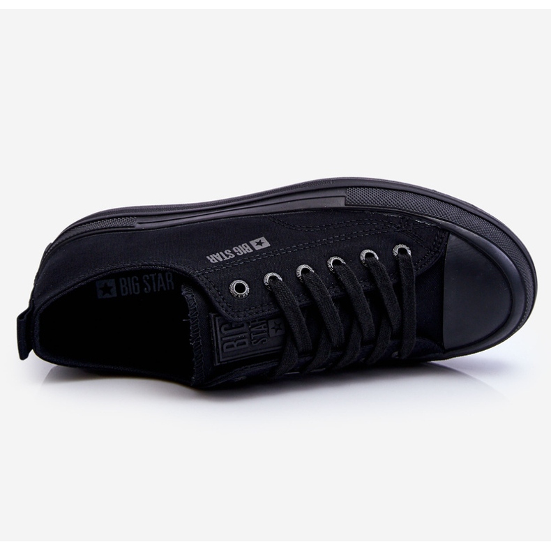 Sneakers basse con lacci Big Star LL274967 Nere nero 2