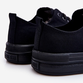 Sneakers basse con lacci Big Star LL274967 Nere nero 1