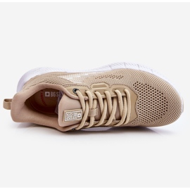 Scarpe Sportive Leggere Da Donna Sistema Memory Foam Big Star LL274294 Beige 2