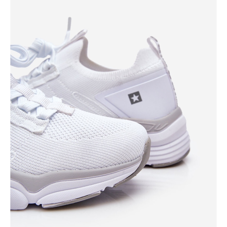 Scarpe Sportive Slip-on da Donna Sistema Memory Foam Big Star LL274A142 Bianche bianco 1