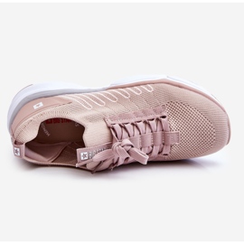 Scarpe sportive senza lacci da donna Sistema Memory Foam Big Star LL274A141 Nude rosa 1