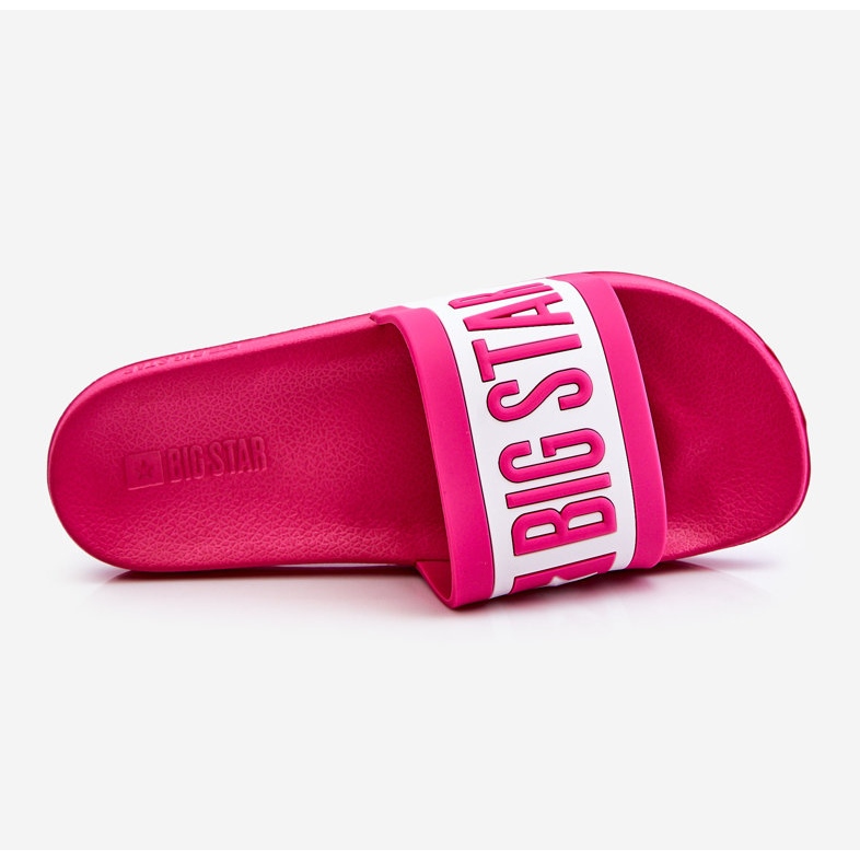 Pantofole da donna Big Star Classic LL274741 rosa 1
