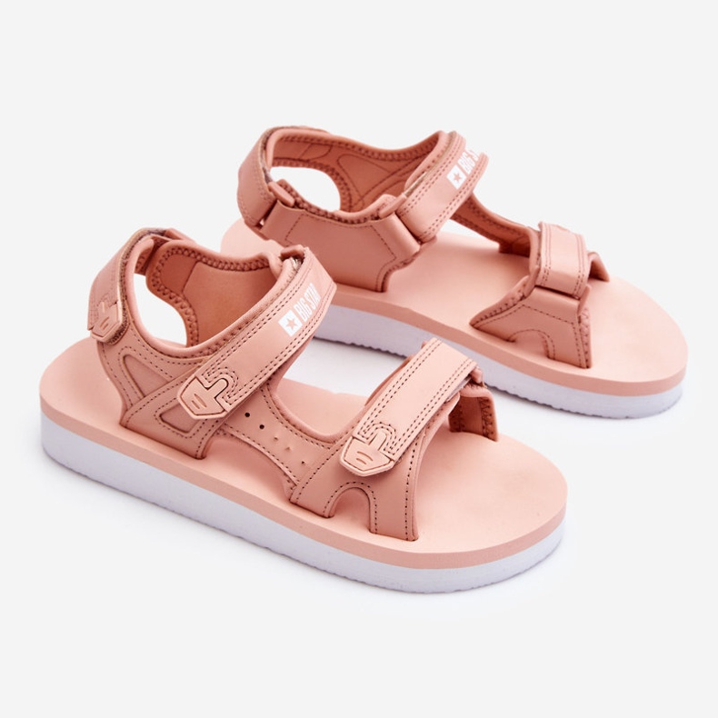 Sandali con plateau sportivi da donna Big Star LL274788 Rosa 1