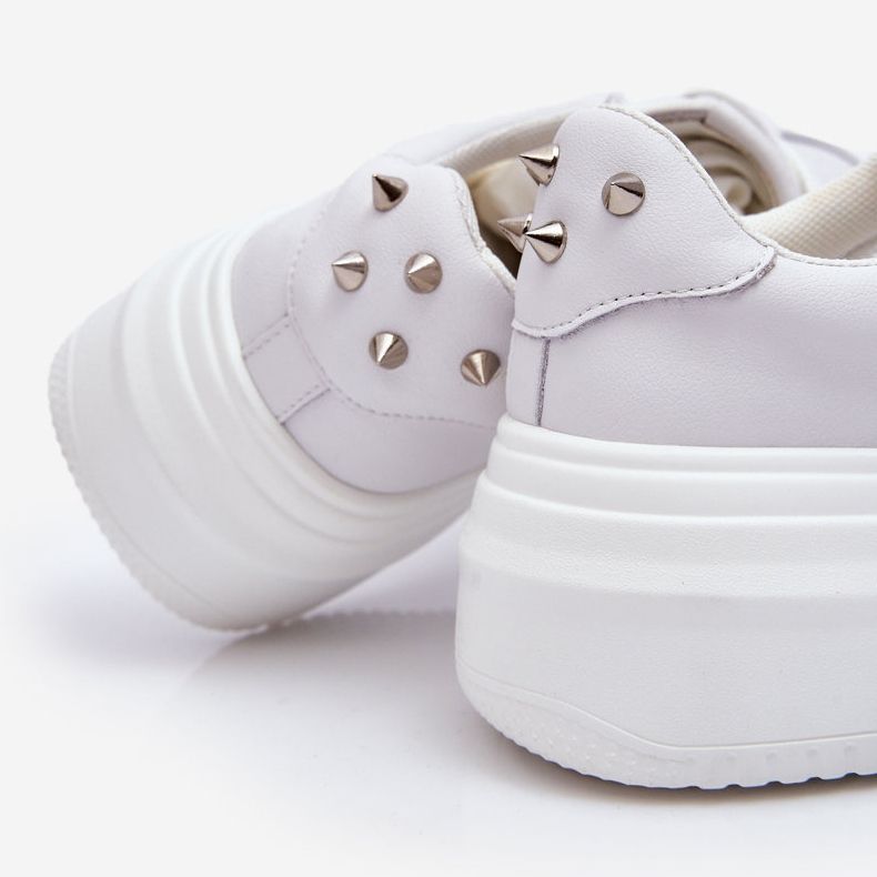 Scarpe sportive classiche da donna GOE LL2N4060 bianche bianca 1