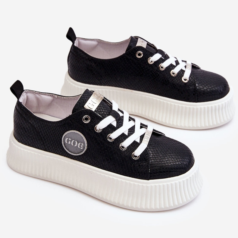 Scarpe Sportive Sneakers da Donna GOE JJ2N4127 Nere nero 1
