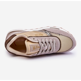 Sneakers alla moda Memory Foam System Big Star LL274364 Beige 2