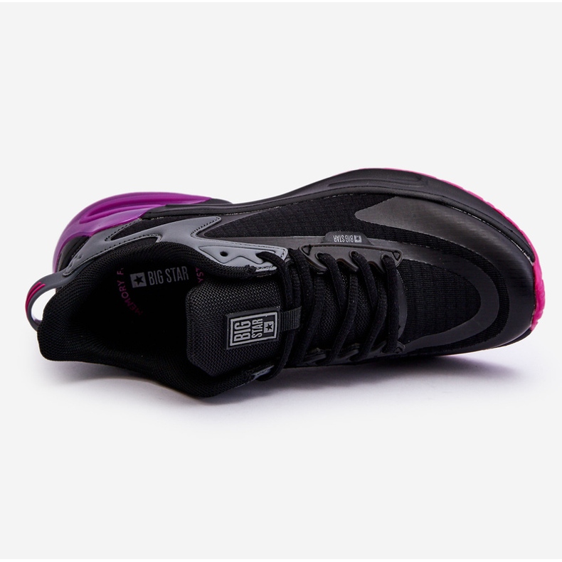 Comode scarpe sportive Memory Foam System Big Star LL274335 nere nero 2
