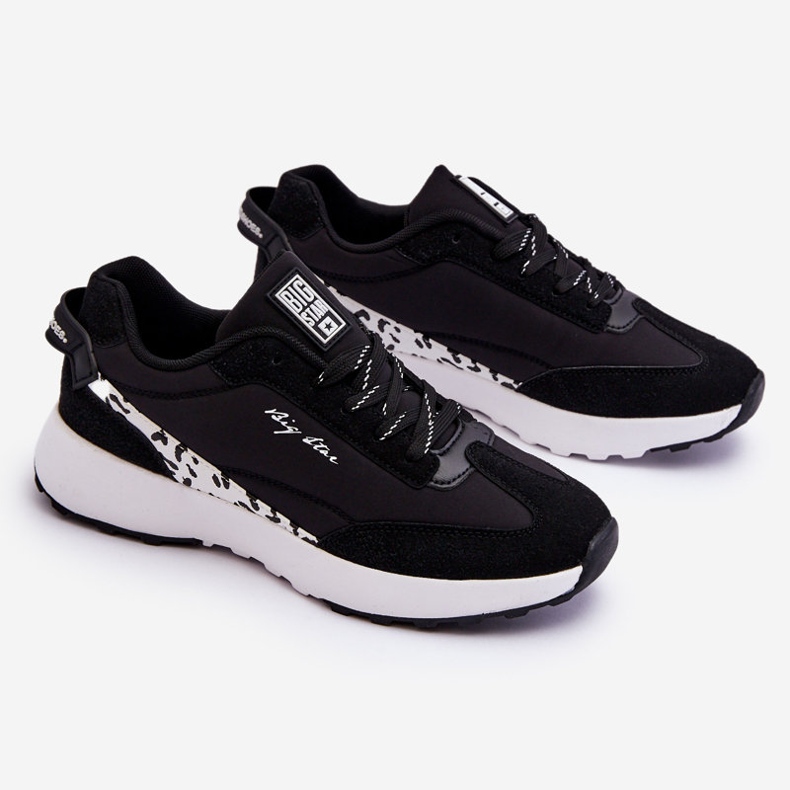 Sneakers da donna Memory Foam System Big Star LL274956 Nere nero 1