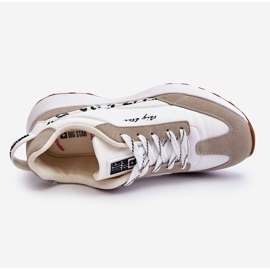 Sneakers da donna Memory Foam System Big Star LL274957 Bianche bianca 1