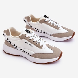 Sneakers da donna Memory Foam System Big Star LL274957 Bianche bianco 2
